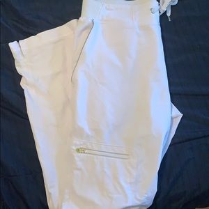 A pair of scrub bottoms